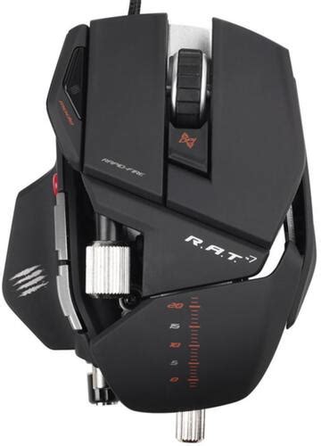 Купить Мышь проводная Mad Catz R.A.T.7 черный в интернет-магазине DNS ...