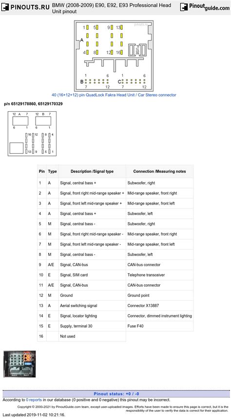 Bmw E Wiring Schematic For Radio