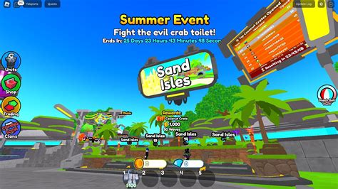 Toilet Tower Defense Sand Isles Guide