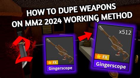 How To Dupe On Murder Mystery 2 2024 Mm2 Dupe Exploit Youtube