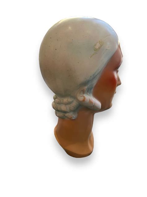 Proantic Female Mannequin Head Bust Milliner Vintage S