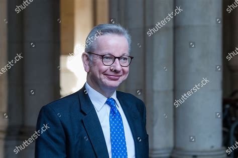 Chancellor Duchy Lancaster Michael Gove Returns Editorial Stock Photo