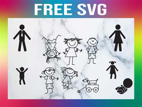 Stick Figures Svg File For Cricut Stick Boy Clipart Svg Etsy In The