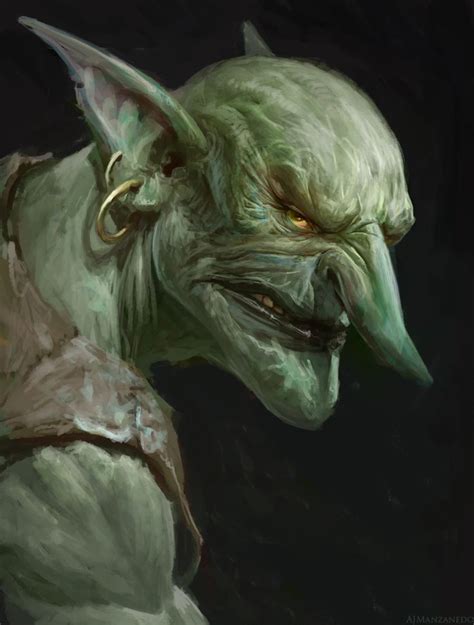 Goblin by Manzanedo on DeviantArt | Okkulte kunst, Fantasy kreaturen ...