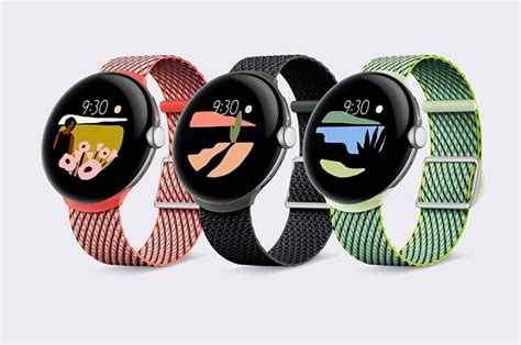 Pixel Watch Google Lance Officiellement Sa Toute Premi Re Montre