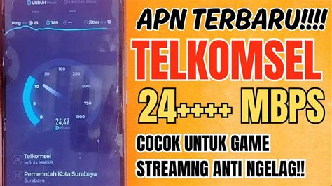 Apn Telkomsel Terbaru Update Januari Full Fast Speed 2024 YouTube