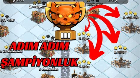 ŞAMPİYONLAR LİGİNE HOŞ GELDİNİZ Clash Of Clans YouTube