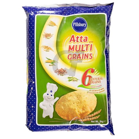 Pillsbury Chakki Multigrain Atta 5KG | Pillsbury Multigrain Atta 5Kg