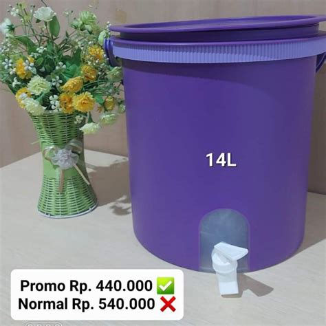 Jual Water Dispenser Ungu Tupperware Shopee Indonesia