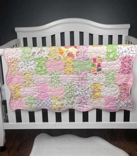 Baby Girl Quilt Kit From Quiltiesisters Pre Cut Ready For You Etsy