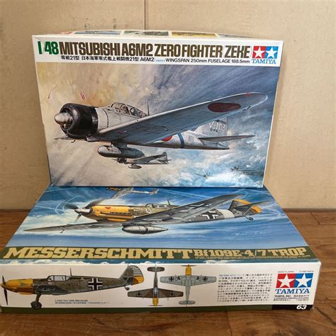 B Tamiya 零戦21型 日本海軍零式艦上戦闘機21型 メッサーシュミットbf109e 47 Trop プラモデル日本｜売買された