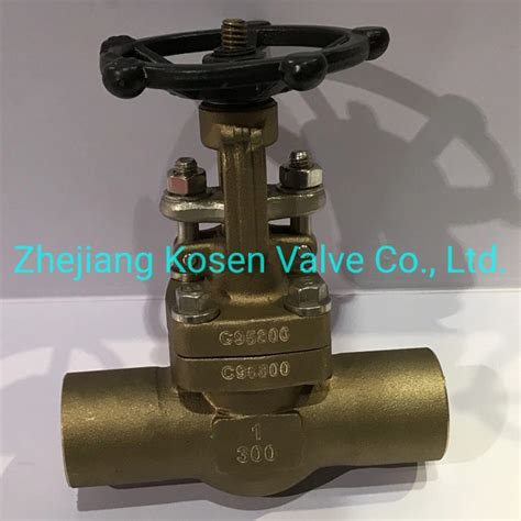 Api 602 Bolted Bonnet Forged Bronze Gate Valve With Sw China Forged Bronze Gate Valve And