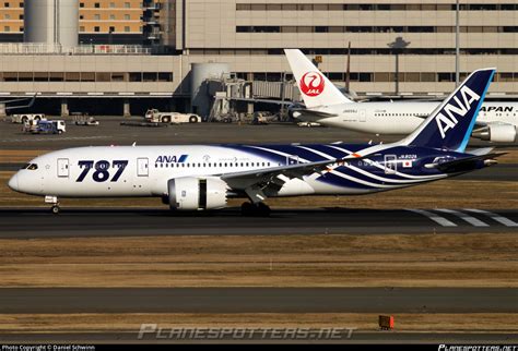 JA802A All Nippon Airways Boeing 787 8 Dreamliner Photo By Daniel