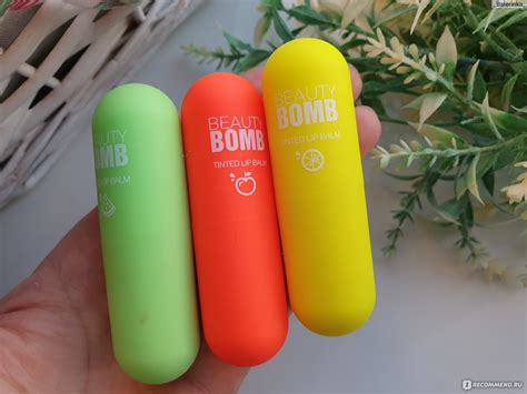 Помада-бальзам для губ BEAUTY BOMB Tinted lip balm - «Симпатичные ...