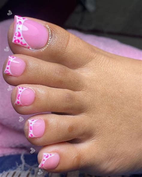 20 Trendy Toe Nail Designs 2023 Acrylic Toe Nails Pink Toe Nails