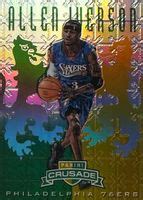 Allen Iverson Crusade Prizm Green Gold Price Guide