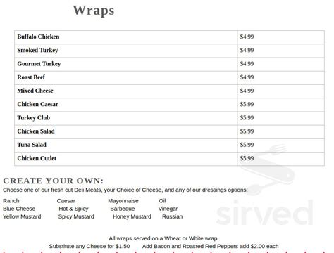 Roma Deli menus in Holmes, Pennsylvania, United States