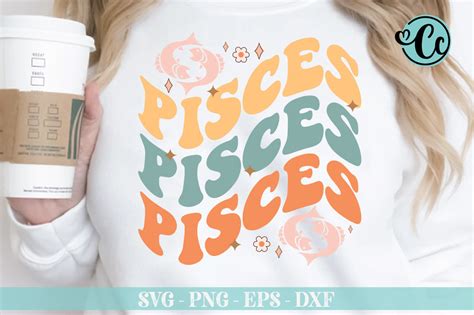 Pisces Svg Pisces Sign Zodiac Sign Graphic By Crazy Craft · Creative