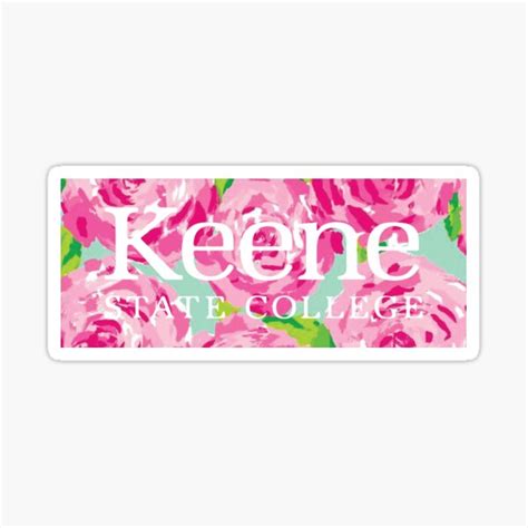 Keene State Sticker For Sale By Emilysimpsonxo Redbubble