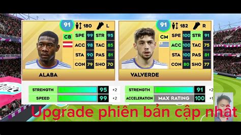 UPGRADE David Alaba And Federico Valverde Trong Dream League Soccer