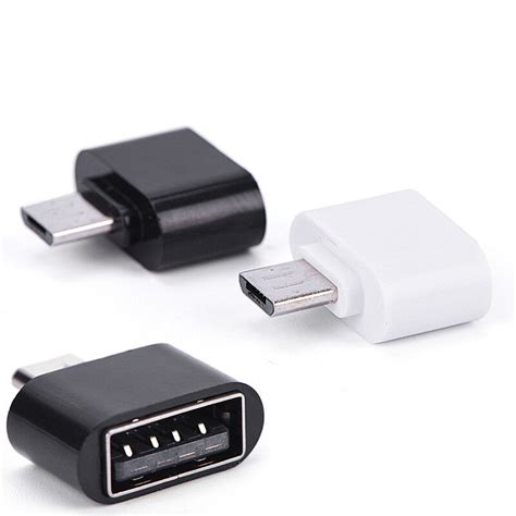 Miniotg Cable Usb Otg Adapter Micro Usb Tousb Converter For Tablet Pc Andro`v Ebay