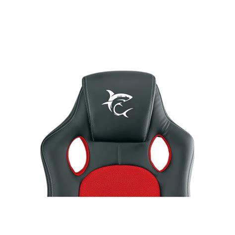 Stolica Gaming White Shark Kings Throne Black Red Makromikro Skupina