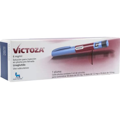 VICTOZA 6MG ML 1 PLUMA SOLUCION INYECTABLE 3ML R Distribuidor De