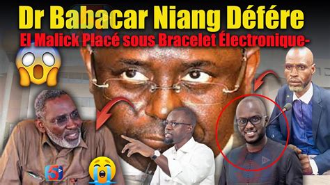 Directdr Babacar Niang D F Re Hospitalisation De Sonko El Malick