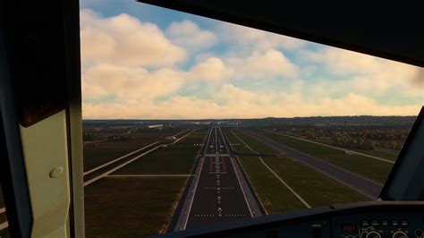 Espectacular Aterrizaje Desde La Vista De Cabina Iberia A Neo En