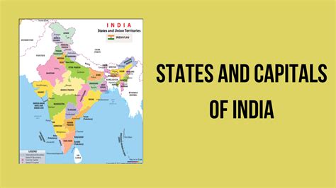States And Capitals Of India List 2023 28 States And 8 Ut 2023