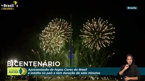 Queima De Fogos De Artif Cio Em Bras Lia Marca In Cio Do De Setembro