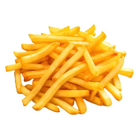 AI Generated Crispy French Fries On Transparent Background Ai