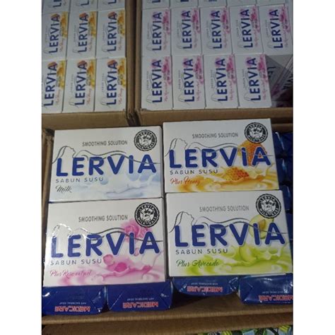 Jual Lervia Sabun Susu Batang Gr Shopee Indonesia