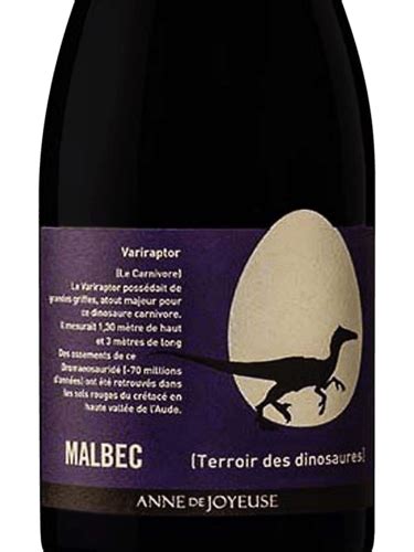 Anne De Joyeuse Terroir Des Dinosaures Malbec Vivino United States