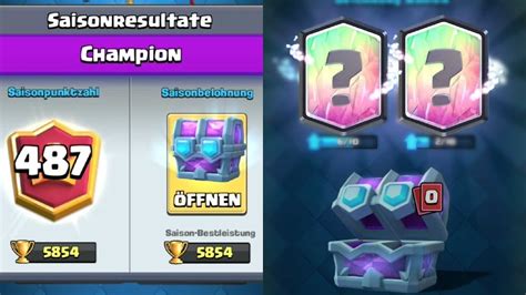 5800 Champion Draft Chest Opening 6 LegendÄre Karten Clash Royale Youtube