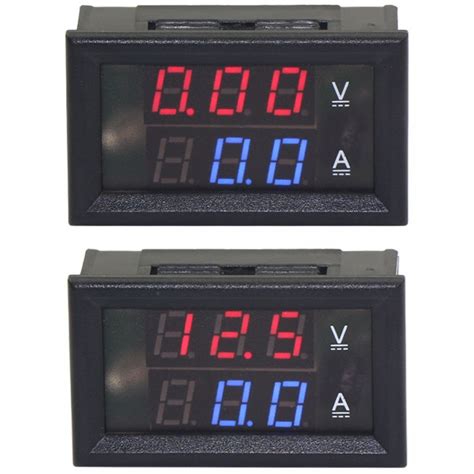 Dc V V V Digital Tester In Dual Display Voltmeter Ammeter Dc