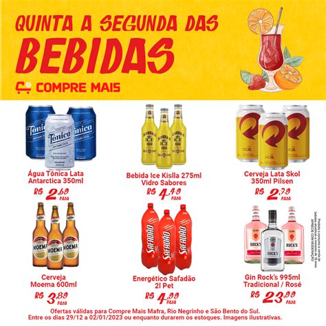 Confira As Ofertas Do Setor De Bebidas Do Compre Mais