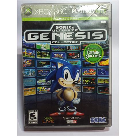 Sonic Ultimate Genesis Collection Xbox Original Shopee Brasil