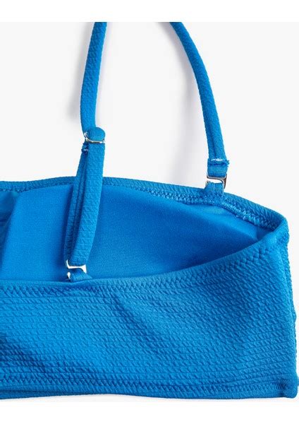 Koton Straplez Bikini Üstü Dokulu Kaplı Fiyatı Taksit Seçenekleri