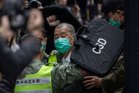 Hong Kong Court Sentences Media Tycoon Jimmy Lai To Long Prison Term