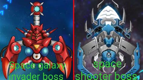 Space Shooter Boss Vs Paladin Space Galaxy Invader Vs Boss Frooto