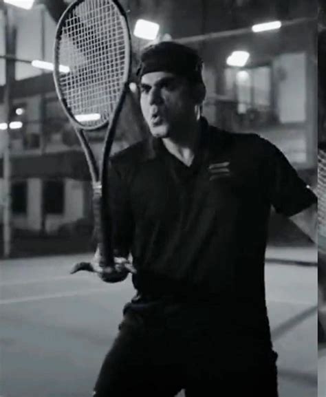 Arbaaz Khan Turns Roger Federer