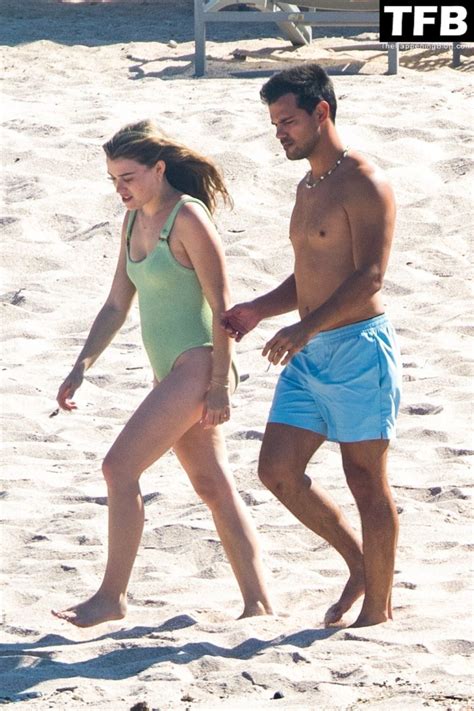 Taylor Dome And Taylor Lautner Enjoy Their Romantic Honeymoon In Mexico