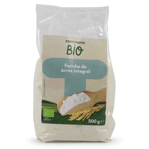 Farinha De Arroz Integral Continente Bio Emb 500 Gr Continente Online