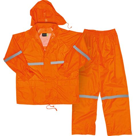 Hi Vis Polyester Pvc Rain Suit Notus General Supply And Trading Company