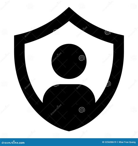 Icono De Vector De Seguridad Ilustración del Vector Ilustración de