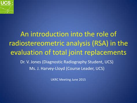 PDF An Introduction Into The Role Of Radiostereometric Analysis In