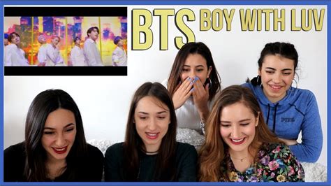 BTS 작은 것들을 위한 시 BOY WITH LUV feat HALSEY MV REACTION YouTube