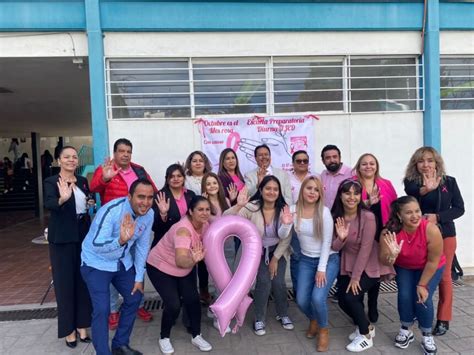 Comunidad De La Preparatoria Diurna Se Suma Al Mes Rosa Contexto De