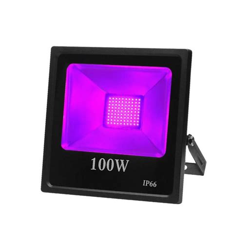 Uv 395nm Led Black Light Waterproof Outdoor Use Party Lights High Power 50w 100w Ultra Violet Uv